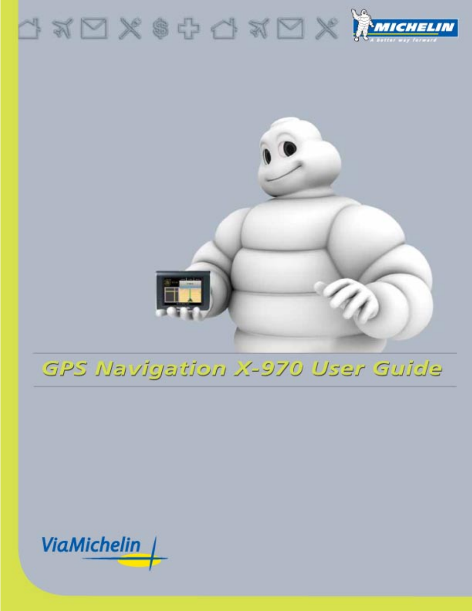 Michelin X970 User Manual | 100 pages