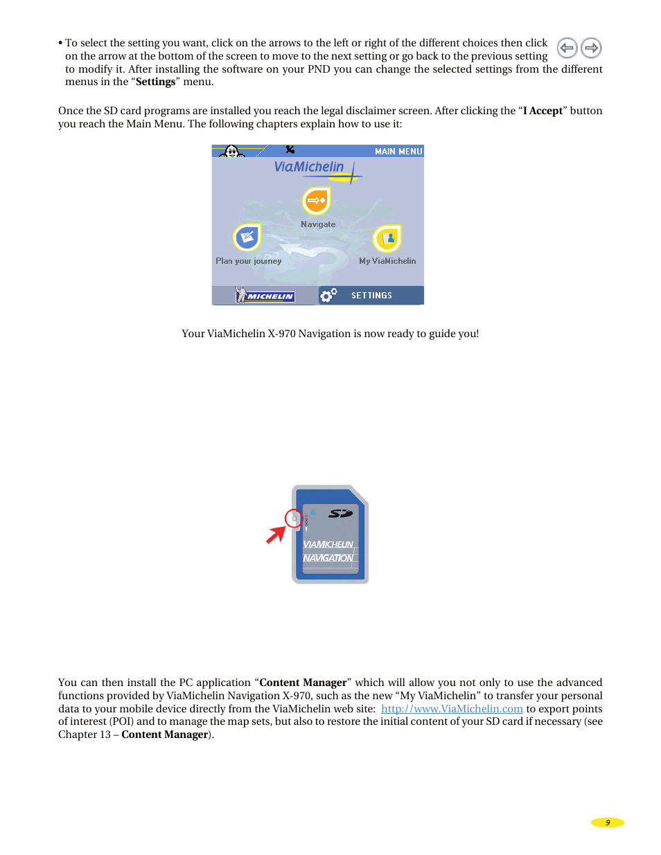 Michelin X970 User Manual | Page 11 / 100