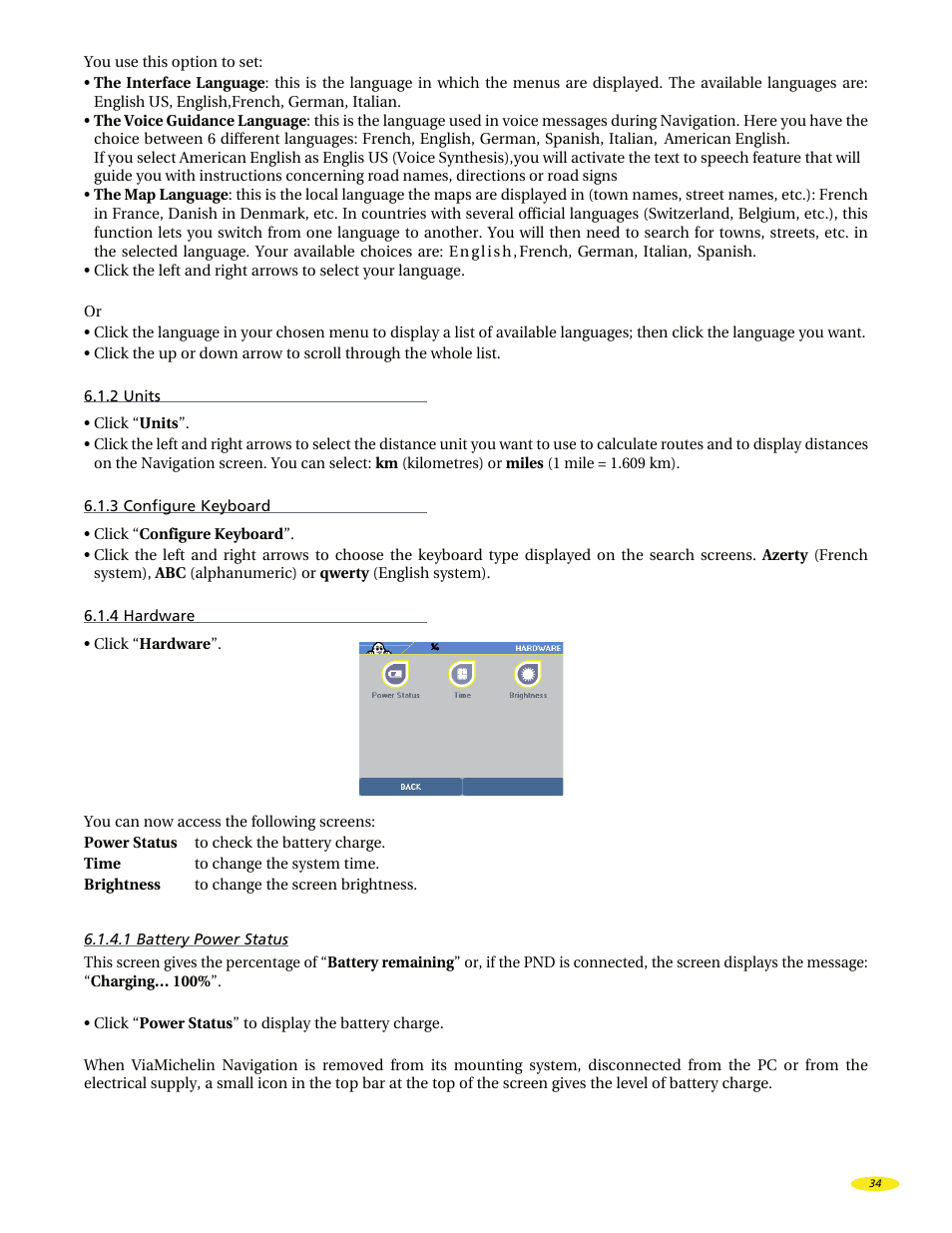 Michelin X970 User Manual | Page 36 / 100