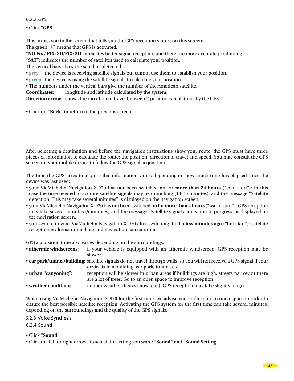 Michelin X970 User Manual | Page 39 / 100