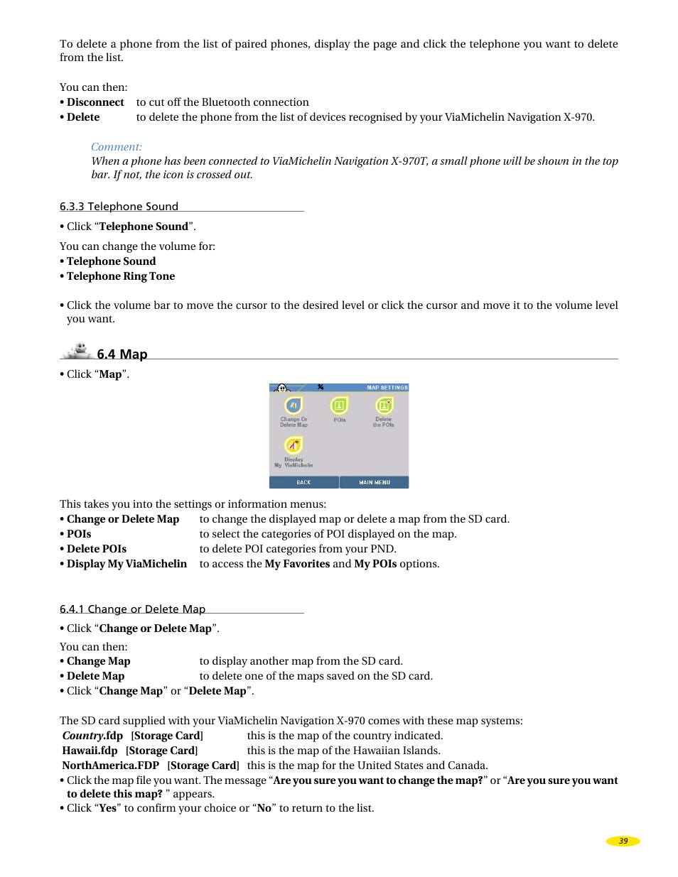 Michelin X970 User Manual | Page 41 / 100