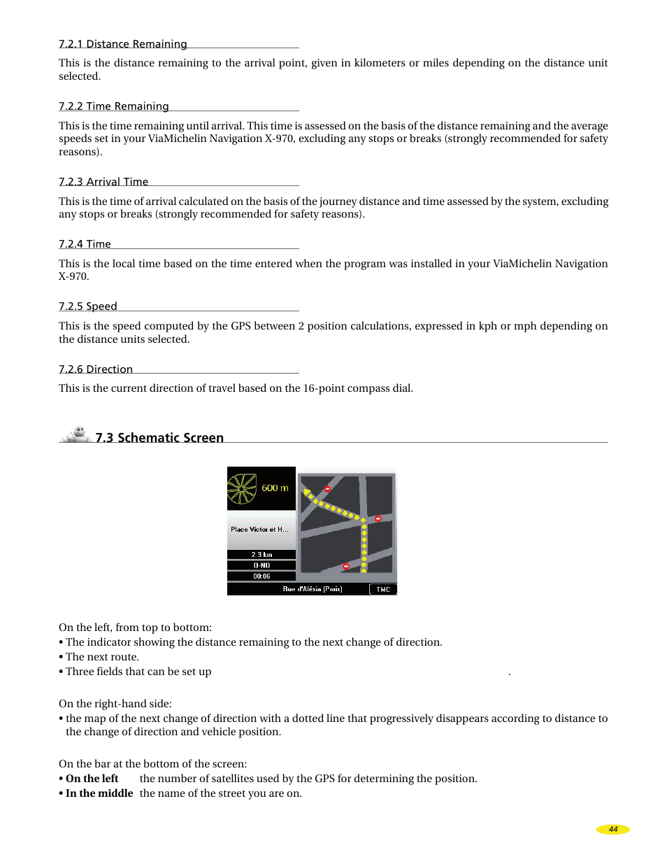 Michelin X970 User Manual | Page 46 / 100