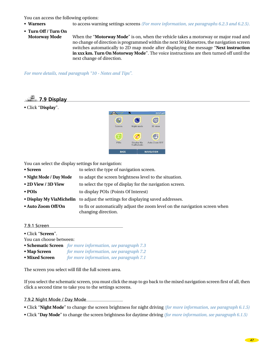 Michelin X970 User Manual | Page 49 / 100