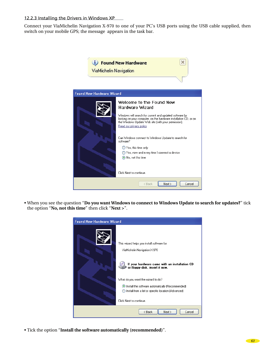 Michelin X970 User Manual | Page 65 / 100