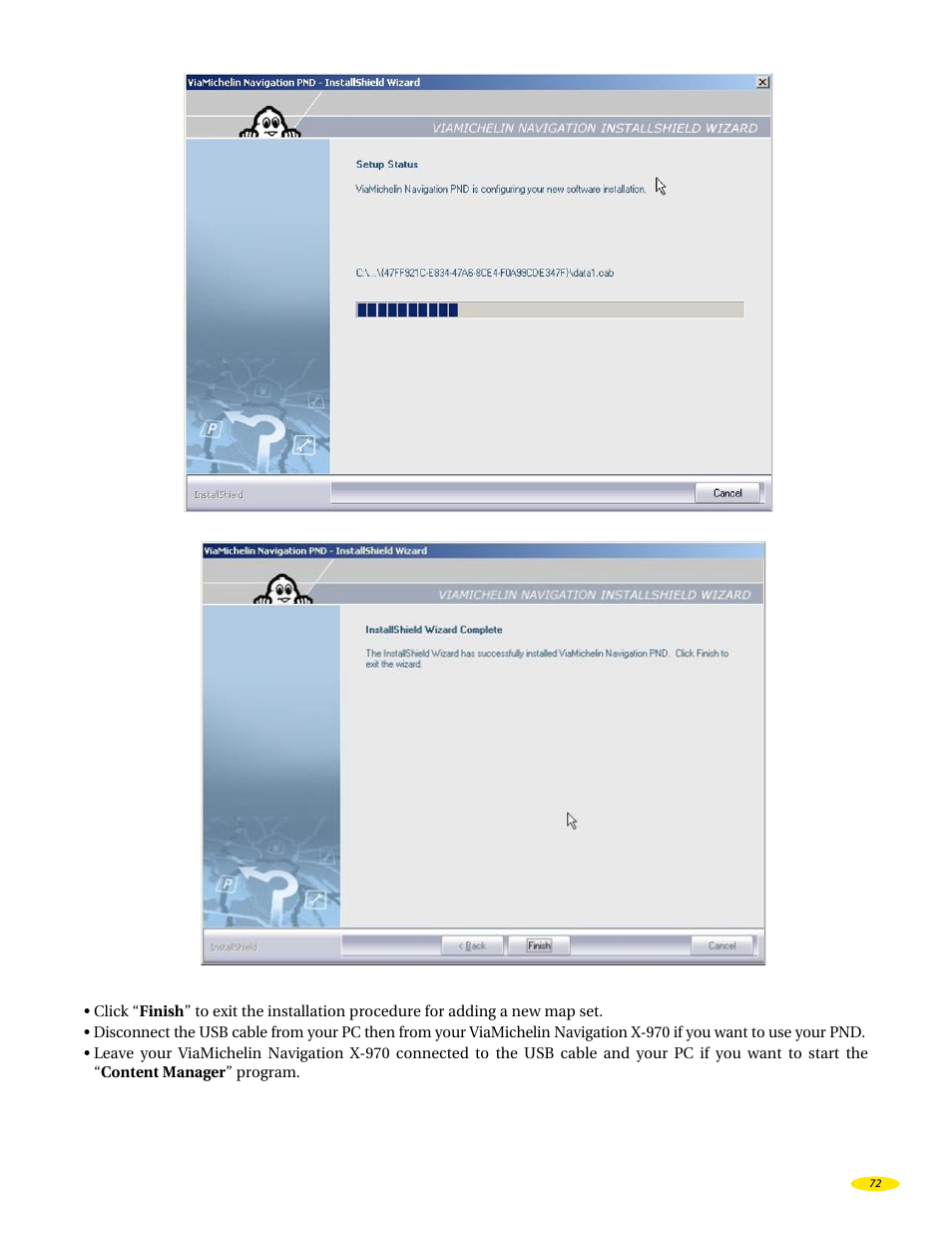 Michelin X970 User Manual | Page 74 / 100