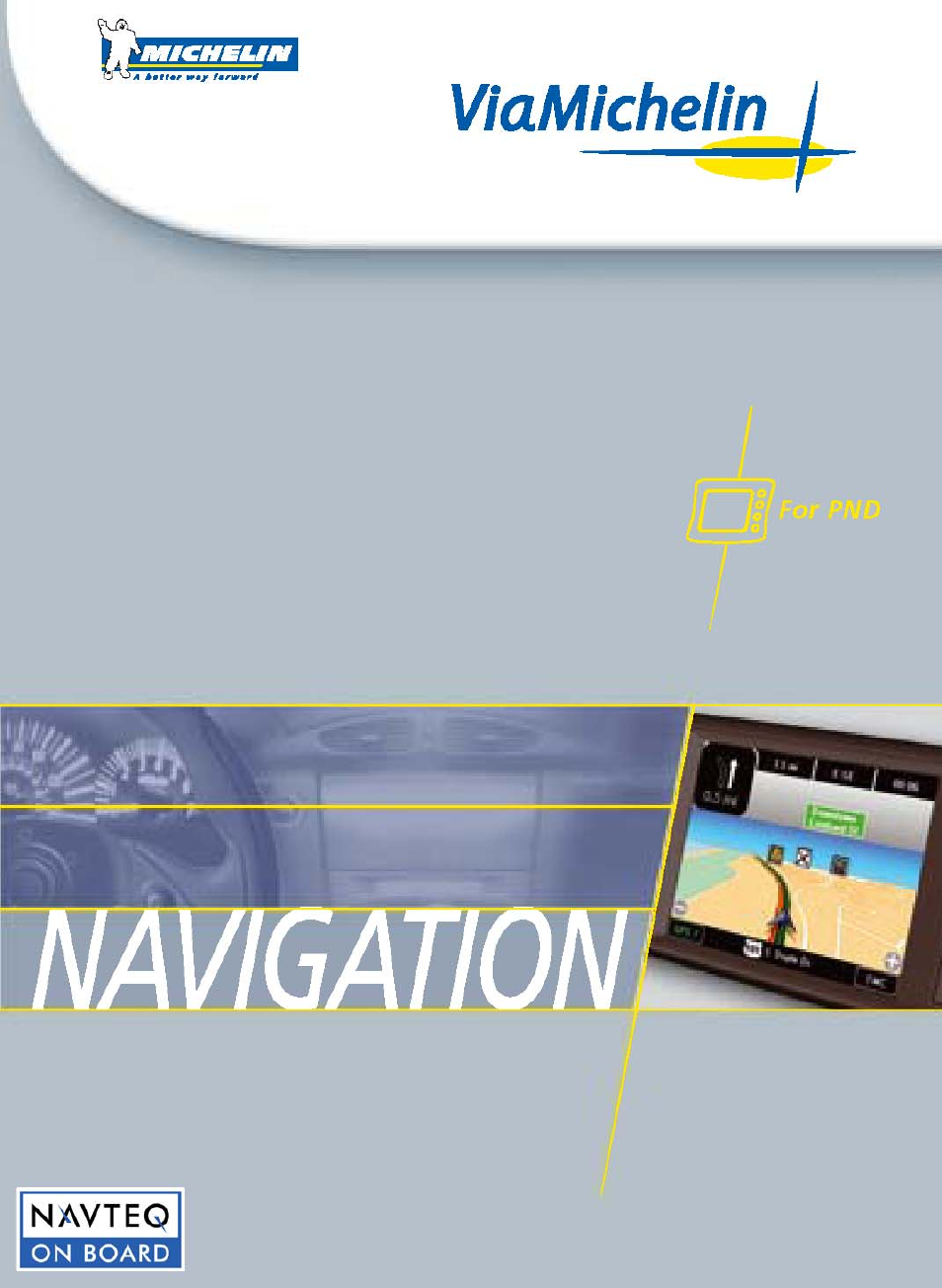 Michelin Navigation User Manual | 89 pages