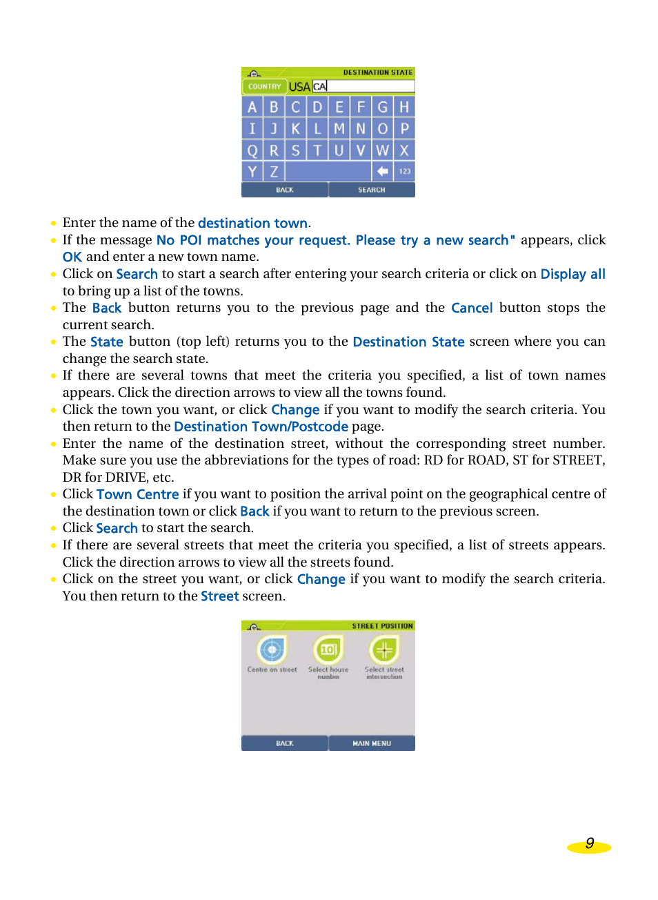 Michelin Navigation User Manual | Page 13 / 89