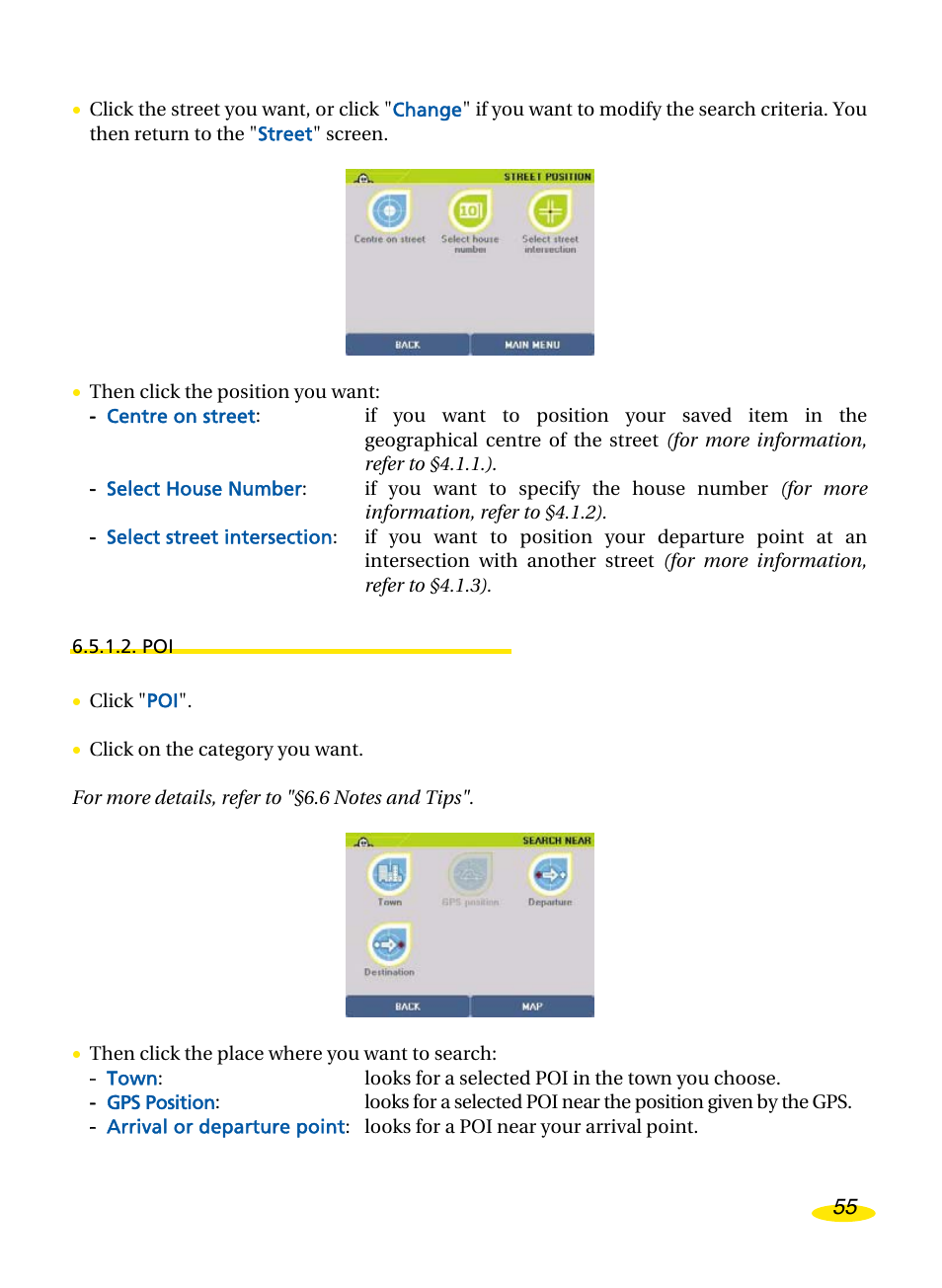 Michelin Navigation User Manual | Page 59 / 89