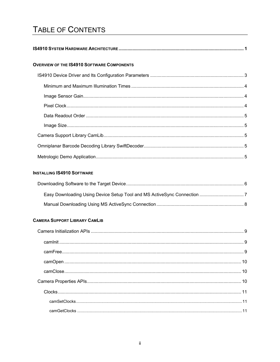 Metrologic Instruments IS4910 Series User Manual | Page 3 / 42