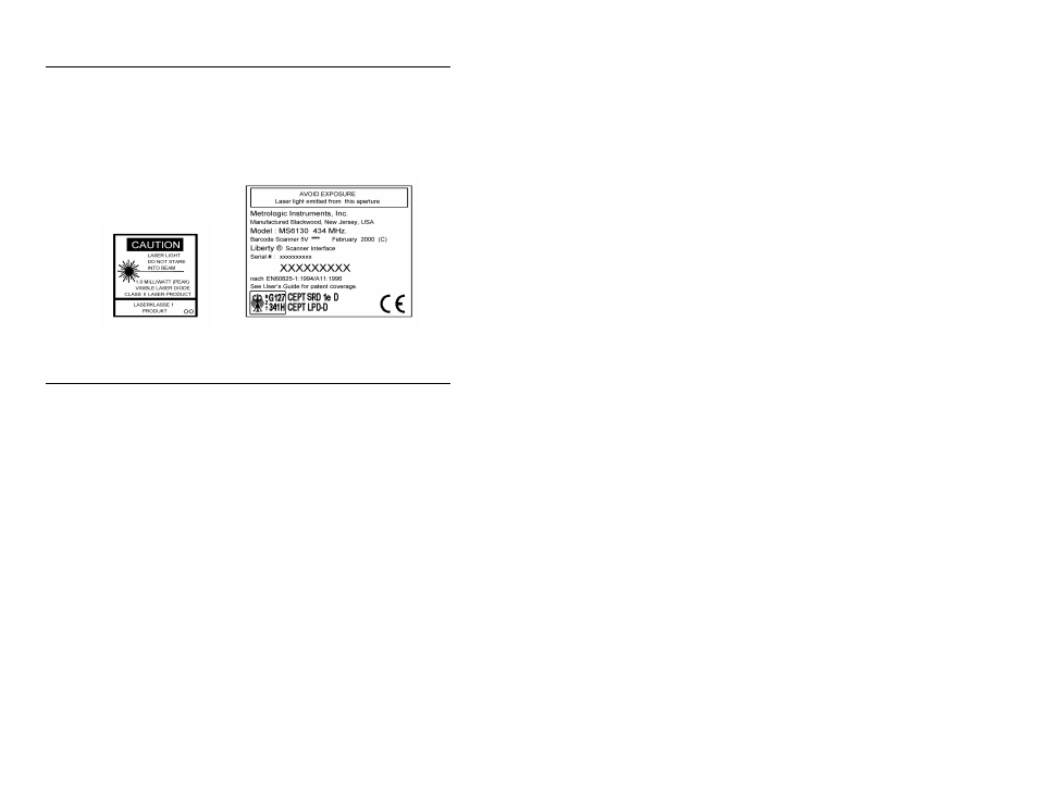Metrologic Instruments MS6130 MX003 User Manual | Page 31 / 44