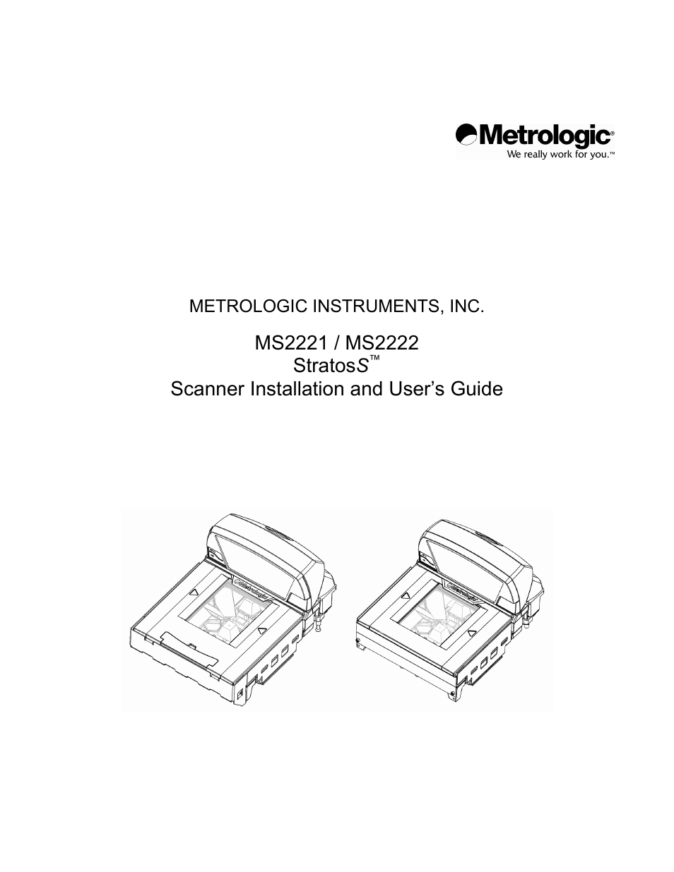 Metrologic Instruments StratosS MS2222 User Manual | 68 pages