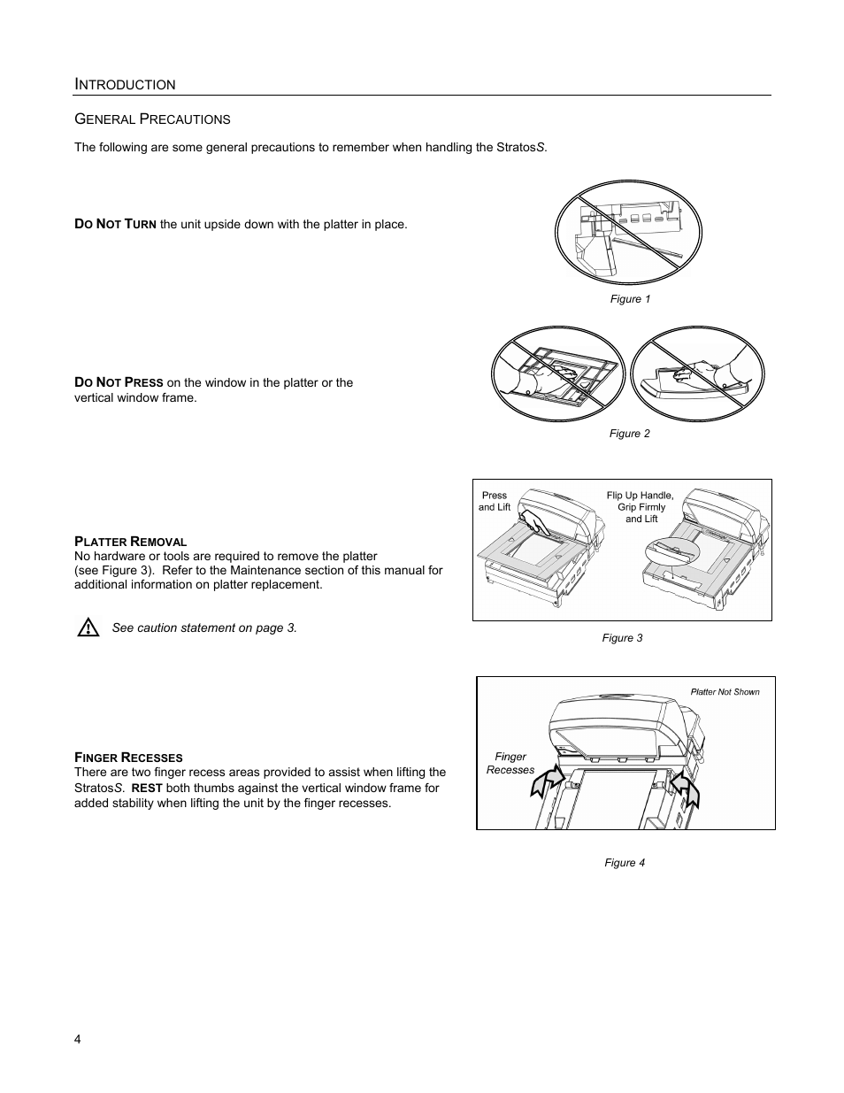 General precautions | Metrologic Instruments StratosS MS2222 User Manual | Page 8 / 68