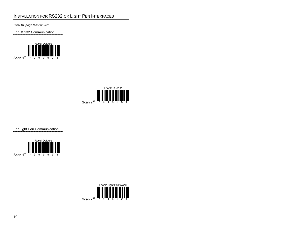 Rs232 | Metrologic Instruments ARGUSSCANTM MS7220 User Manual | Page 14 / 52