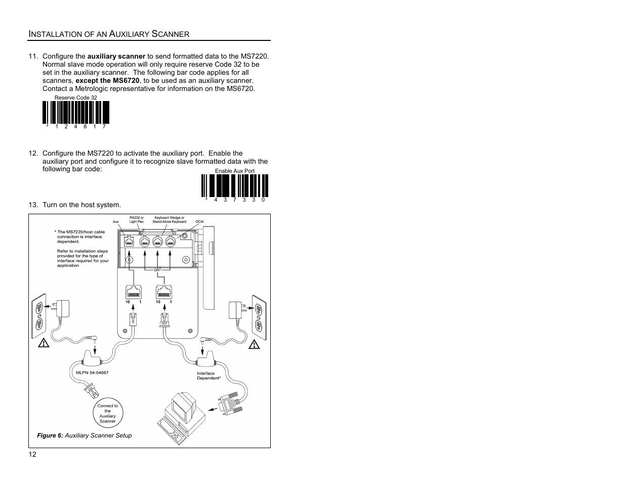 Metrologic Instruments ARGUSSCANTM MS7220 User Manual | Page 16 / 52