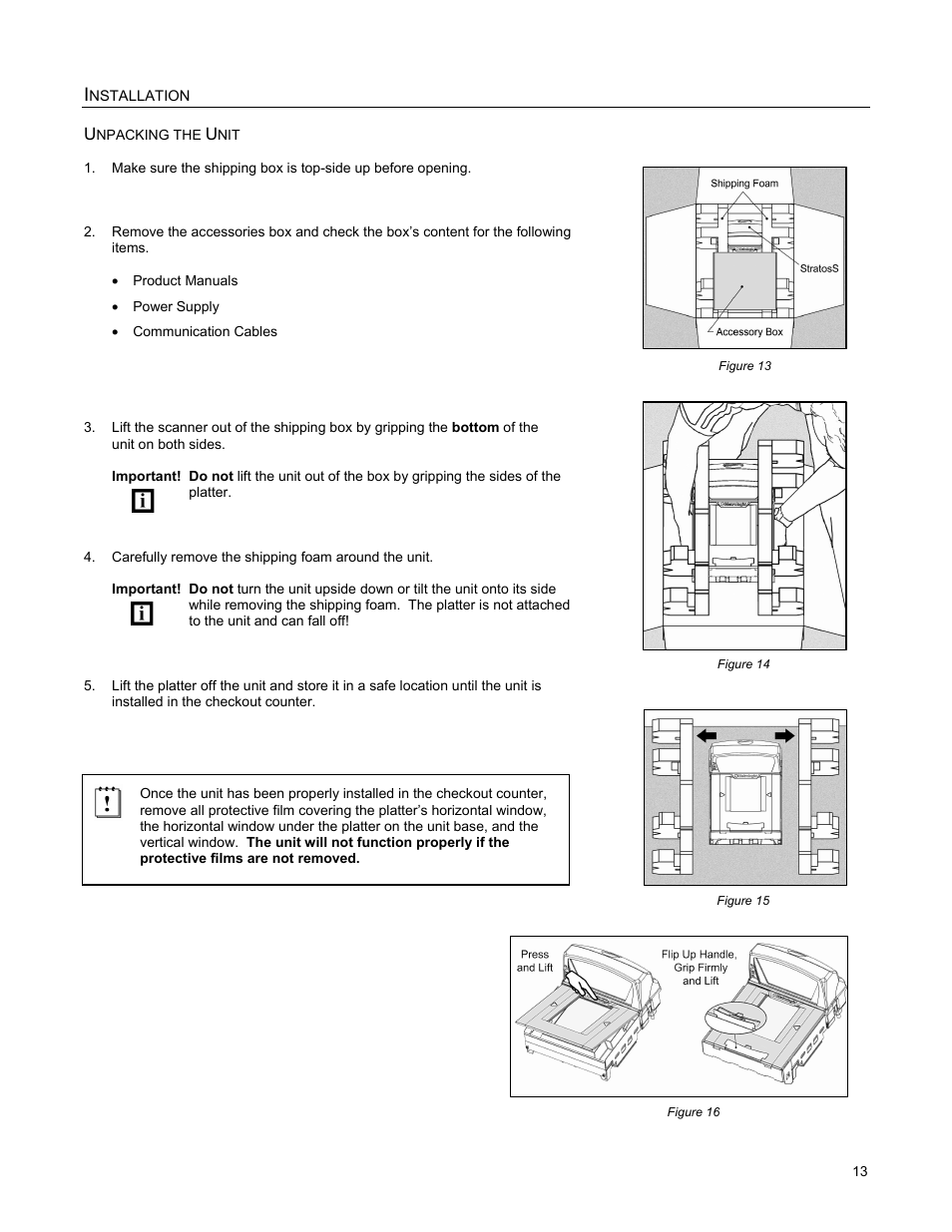Unpacking the unit | Metrologic Instruments MS2421 User Manual | Page 17 / 66