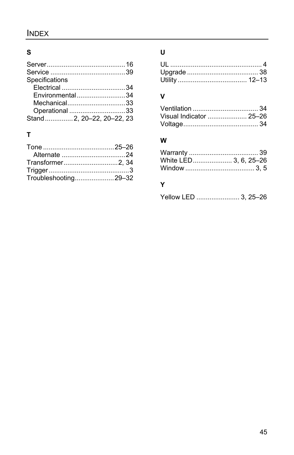 Metrologic Instruments FocusBT MS1633 User Manual | Page 49 / 52