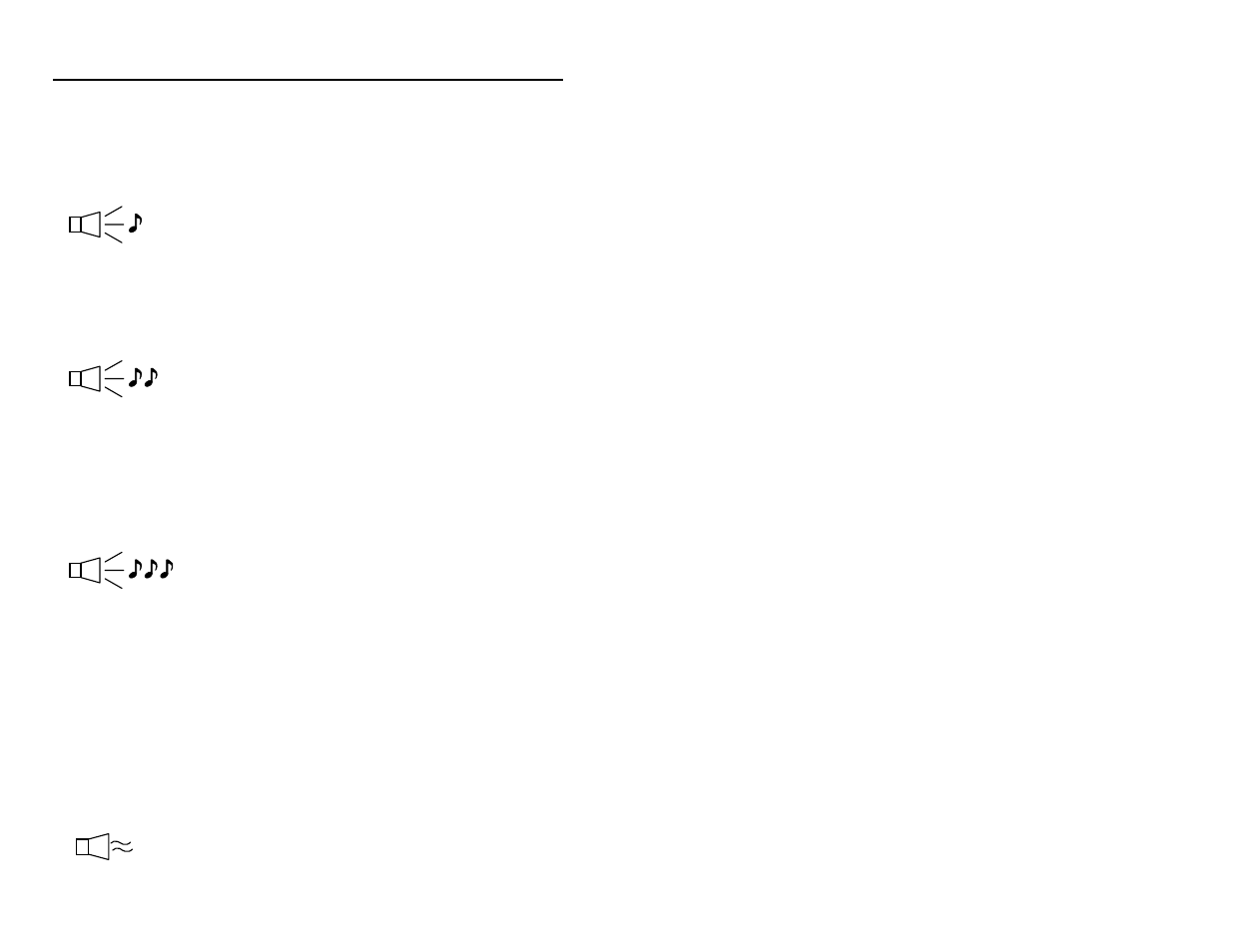 Audible indicators | Metrologic Instruments MS9535 User Manual | Page 21 / 56