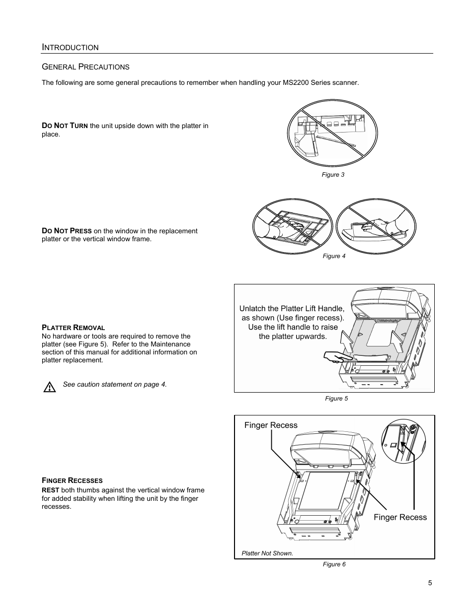 General precautions | Metrologic Instruments StratosS MS2220 User Manual | Page 11 / 86