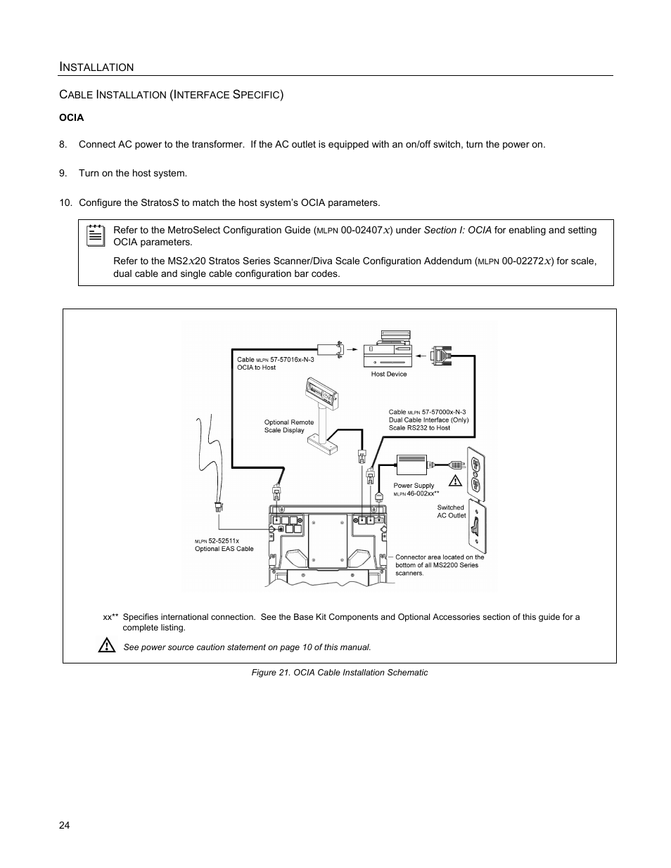 Metrologic Instruments StratosS MS2220 User Manual | Page 30 / 86