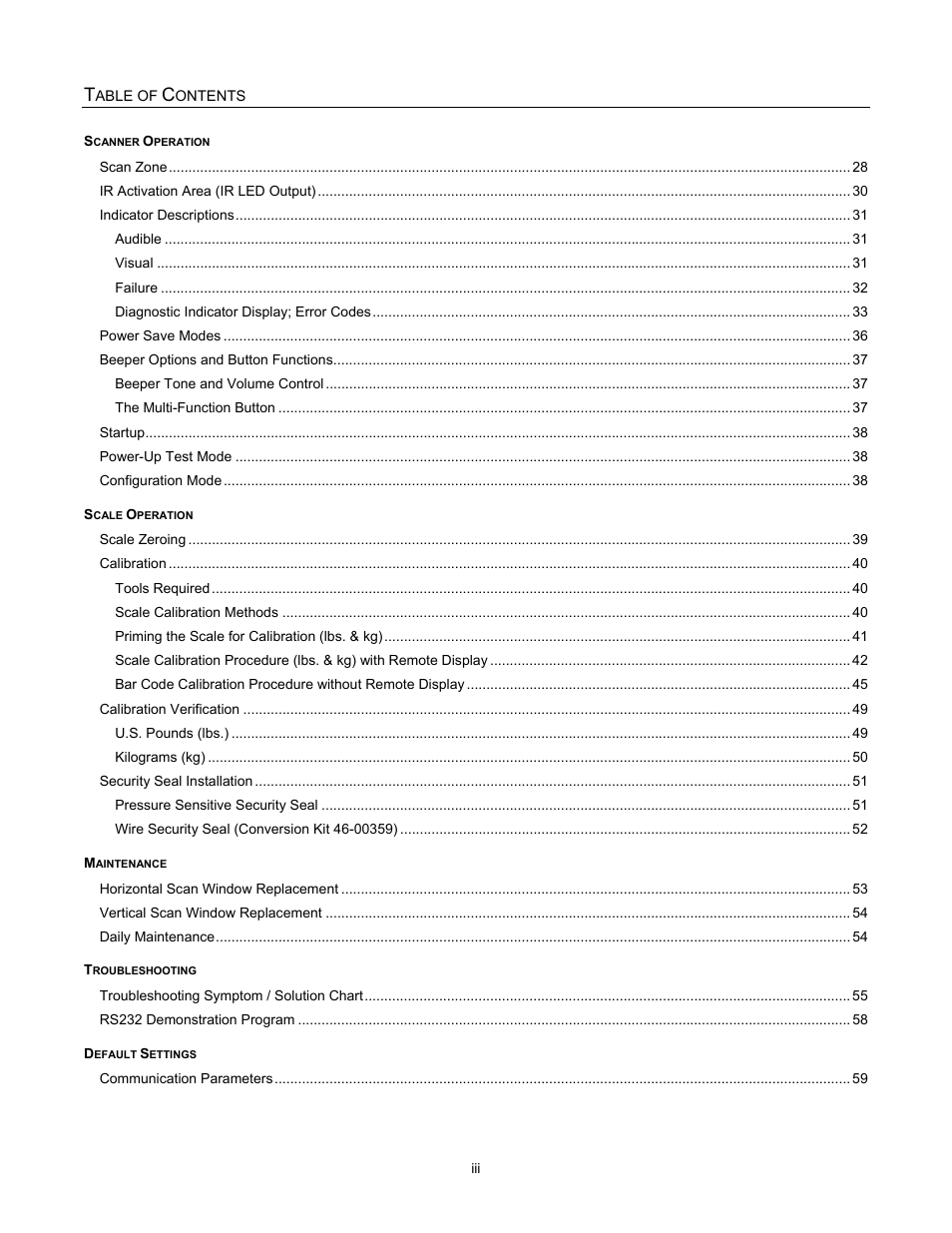 Metrologic Instruments StratosS MS2220 User Manual | Page 4 / 86