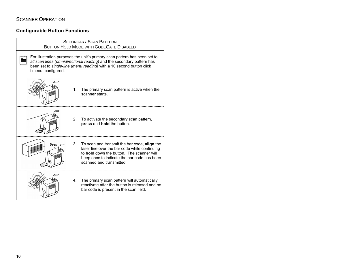 Metrologic Instruments QUANTUME IS3480 User Manual | Page 20 / 56