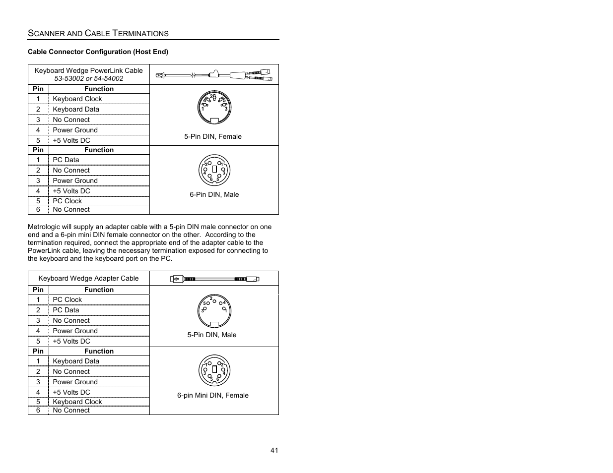 Metrologic Instruments MS9500 Voyager User Manual | Page 47 / 56