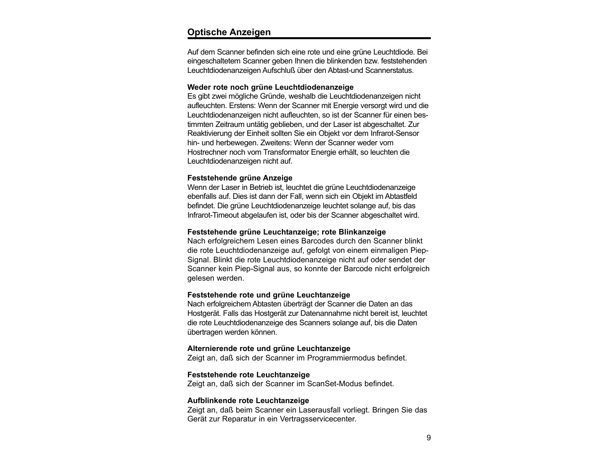 Metrologic Instruments TECH 7 User Manual | Page 13 / 32