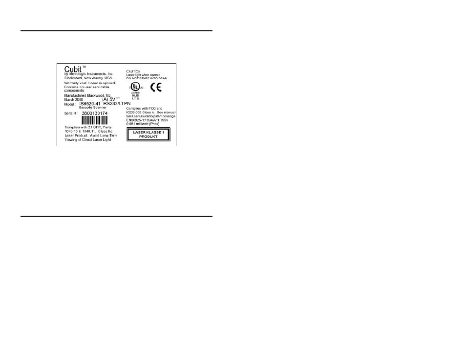 Metrologic Instruments IS6520 User Manual | Page 24 / 48