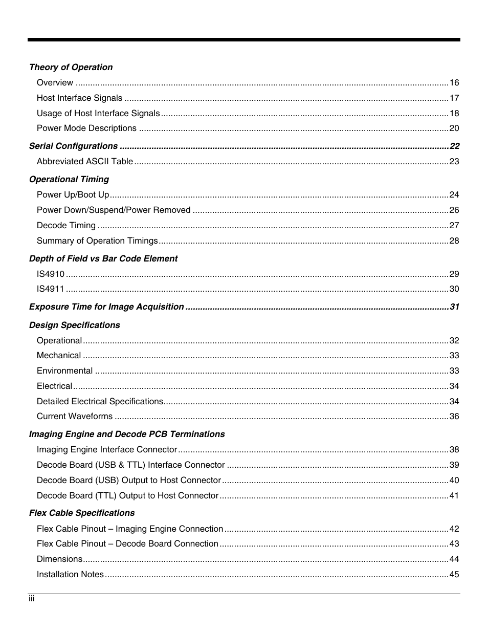 Metrologic Instruments IS4921 User Manual | Page 4 / 61