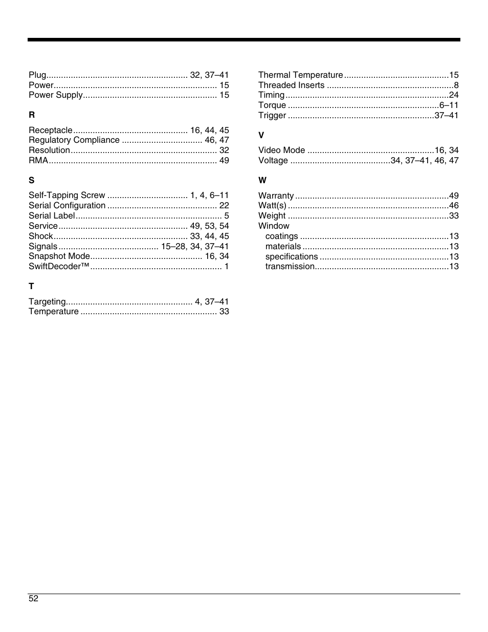 Metrologic Instruments IS4921 User Manual | Page 58 / 61