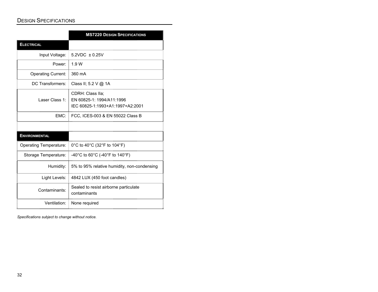Metrologic Instruments Laser Scanner User Manual | Page 36 / 56
