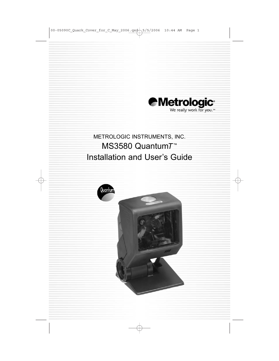 Metrologic Instruments MS3580 User Manual | 56 pages