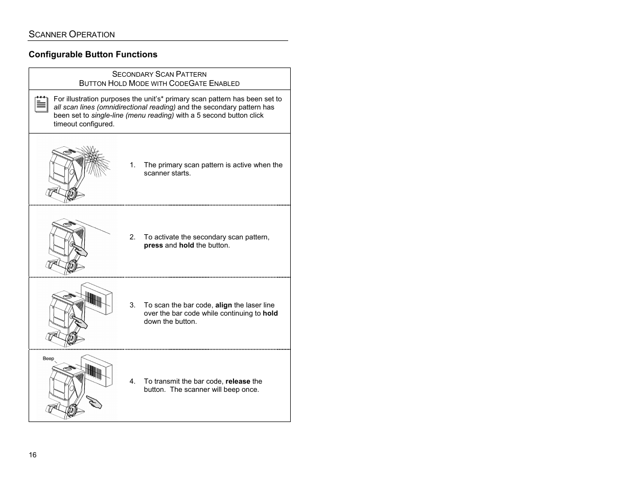 Metrologic Instruments MS3580 User Manual | Page 20 / 56