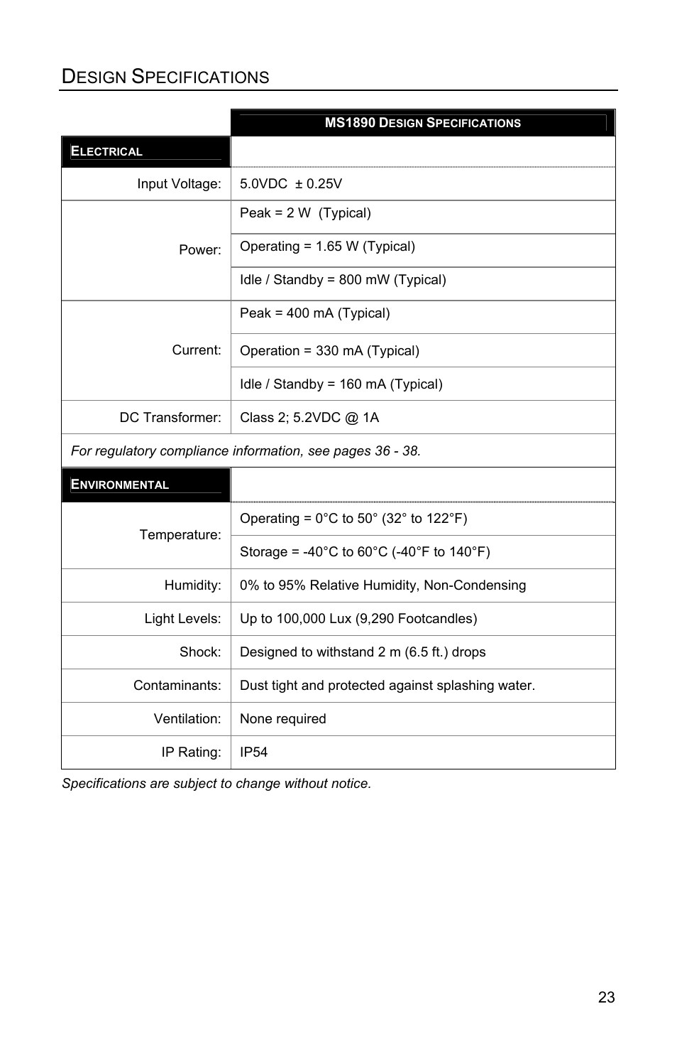 Metrologic Instruments MS1890 User Manual | Page 27 / 48