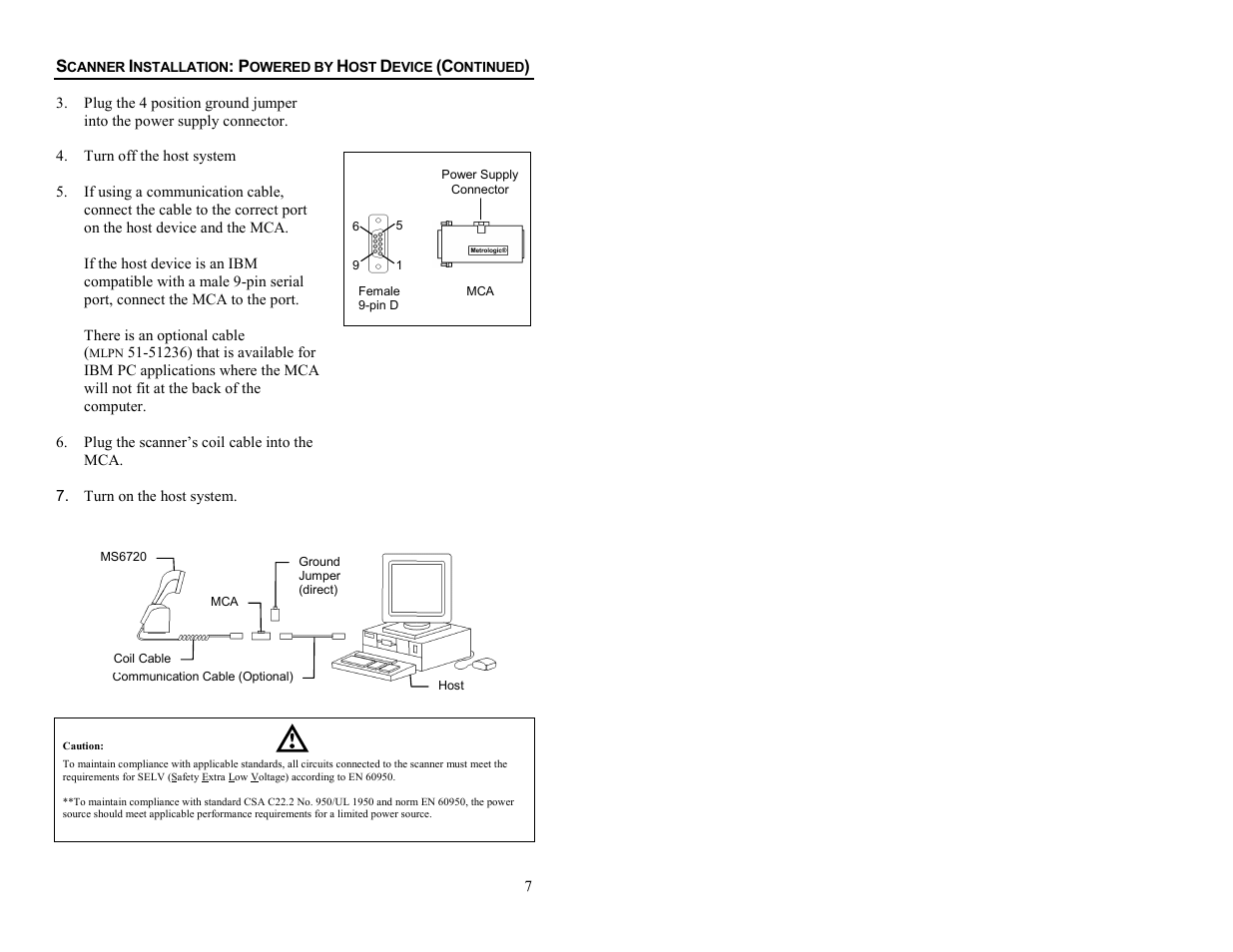 Metrologic Instruments MS6720 User Manual | Page 13 / 52