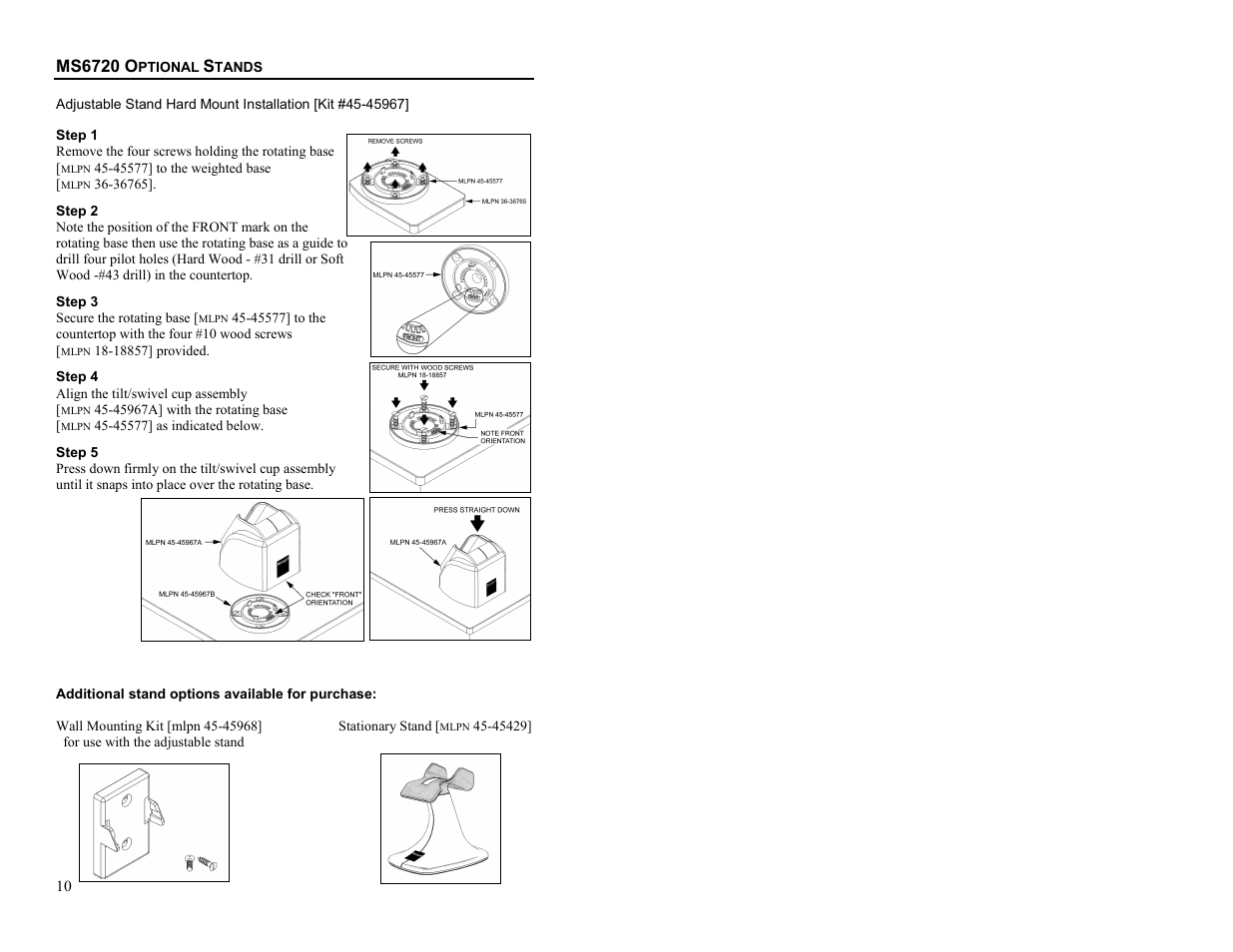 Metrologic Instruments MS6720 User Manual | Page 16 / 52