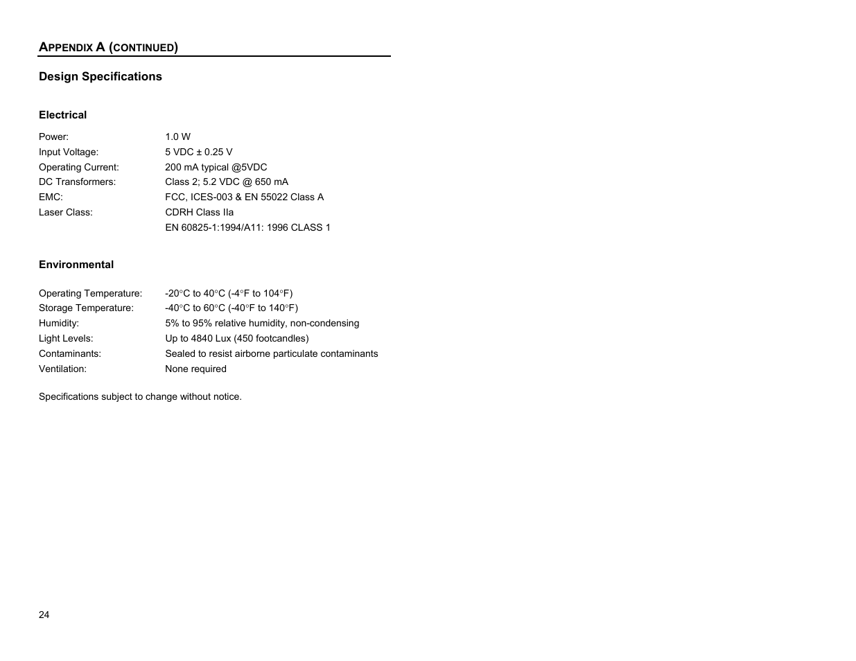 Metrologic Instruments Cubit MS6520 Series User Manual | Page 30 / 44