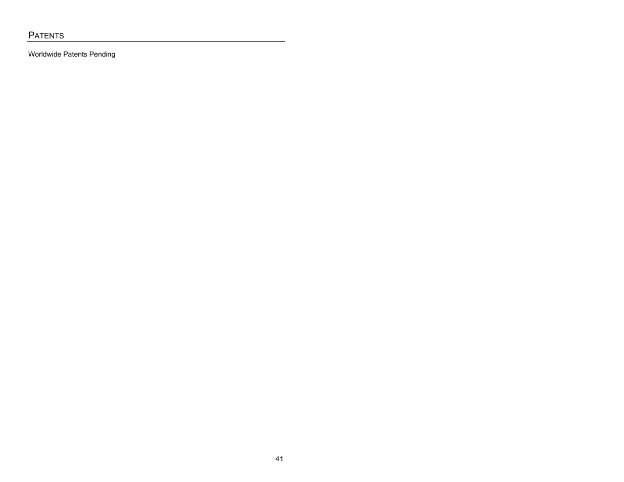 Patents | Metrologic Instruments MS1690 User Manual | Page 45 / 52