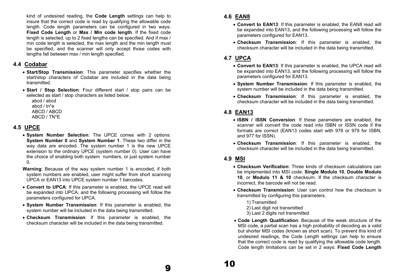 Metrologic Instruments Hand-Held Scanner User Manual | Page 7 / 13