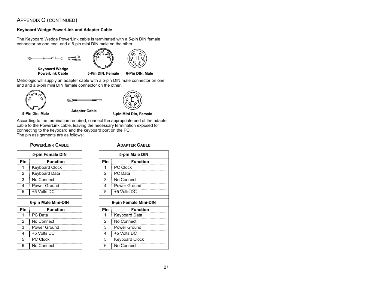 Metrologic Instruments MS6200 User Manual | Page 31 / 40