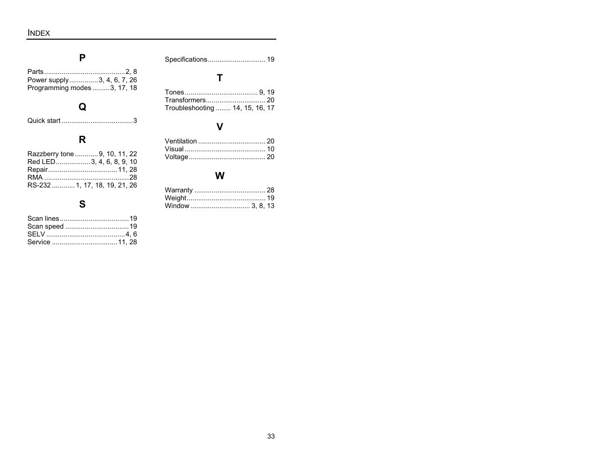 Metrologic Instruments MS6200 User Manual | Page 37 / 40