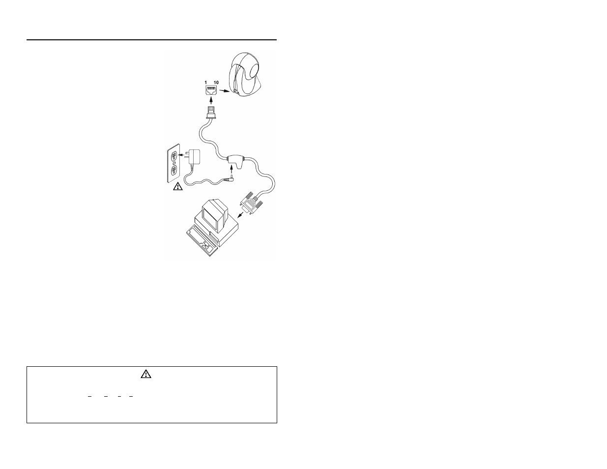 For rs232, ocia and ibm 46xx interfaces | Metrologic Instruments MS7120 User Manual | Page 8 / 52