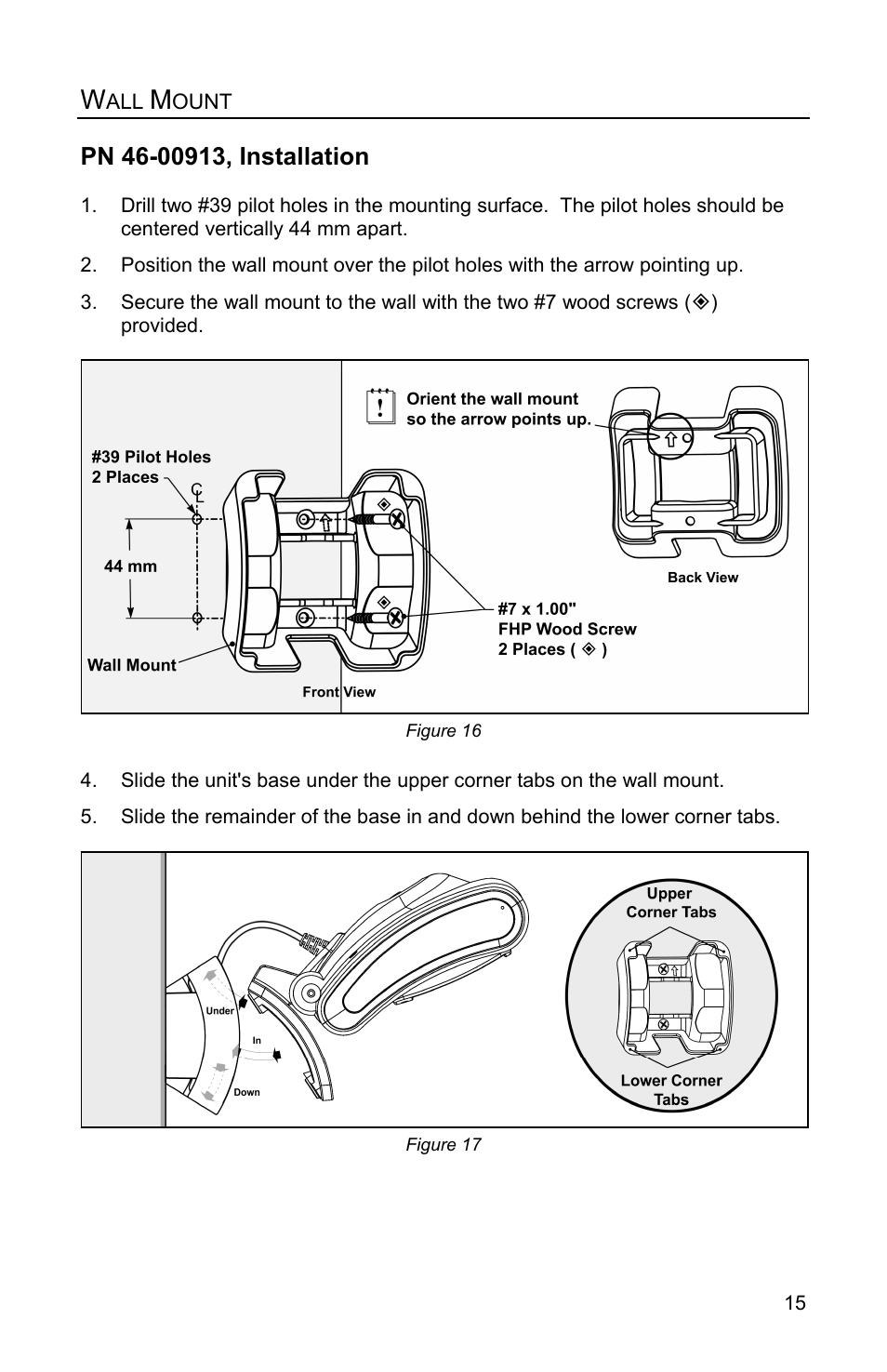 Installation, pn 46-00913, Pn 46-00913, installation | Metrologic Instruments Genesis MS7580 User Manual | Page 19 / 48