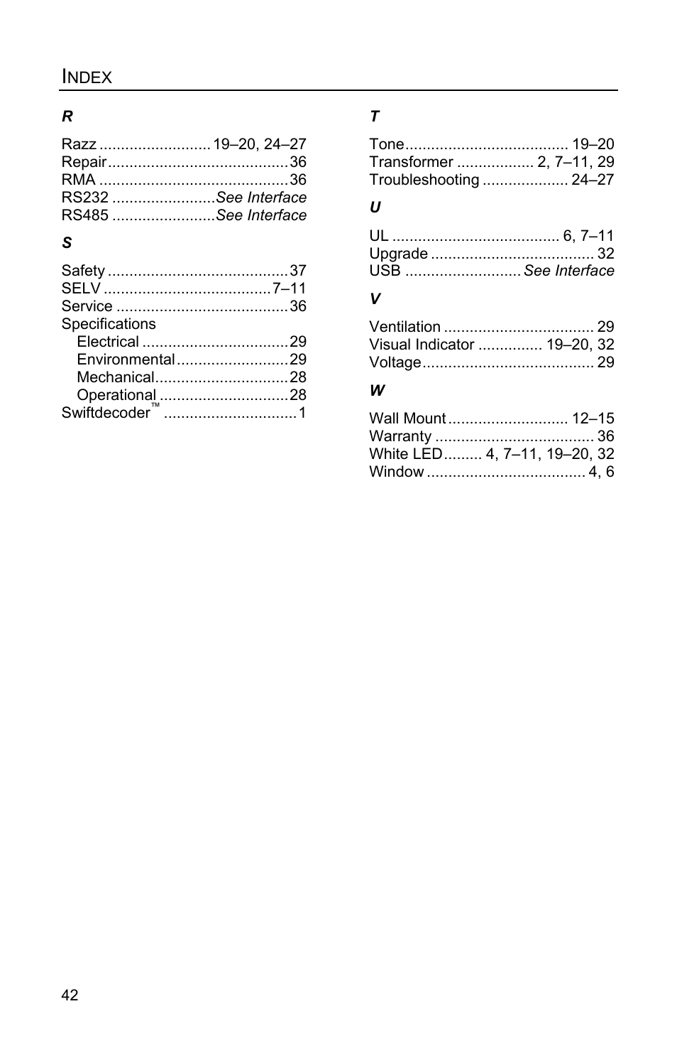 Metrologic Instruments Genesis MS7580 User Manual | Page 46 / 48