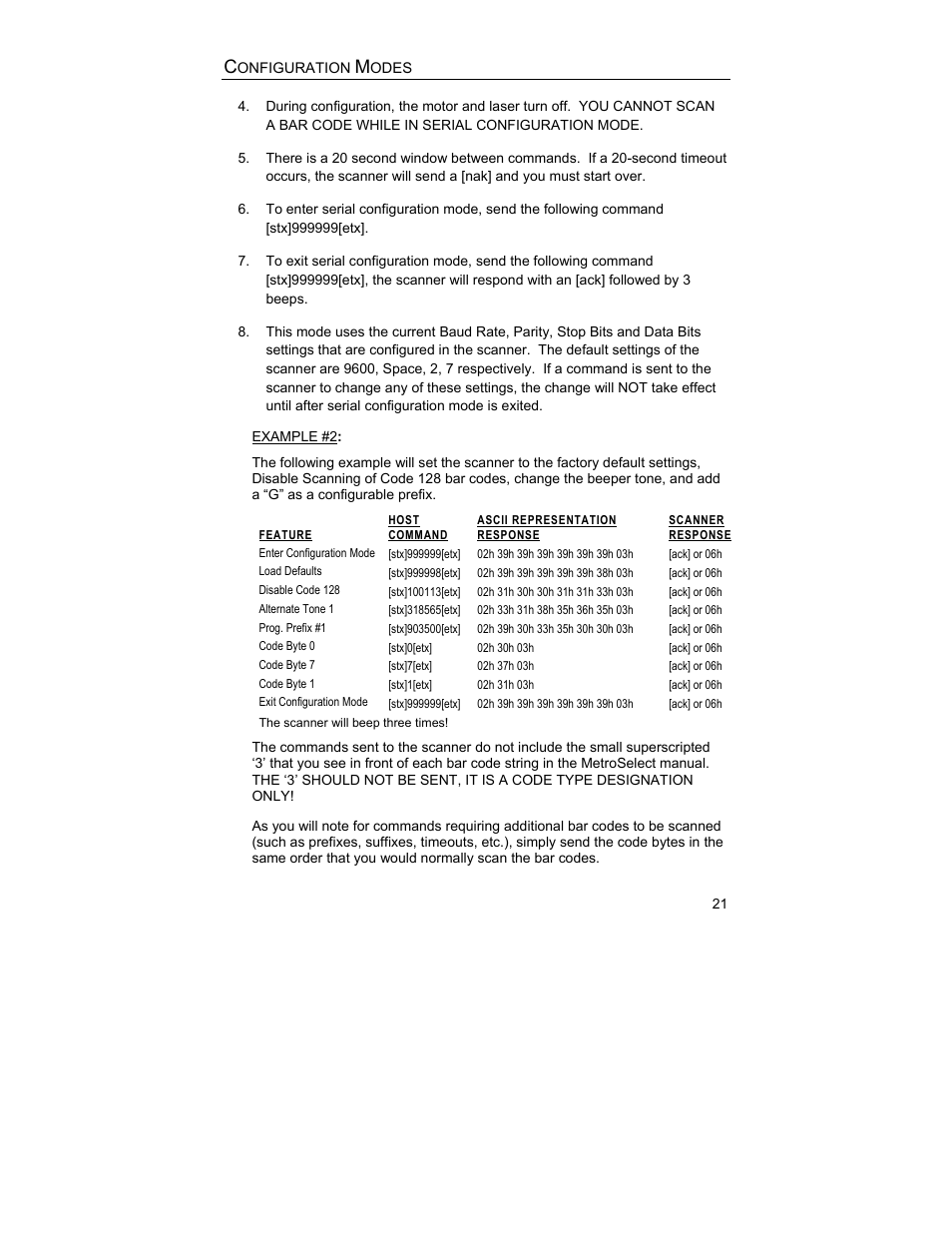 Metrologic Instruments MS9544 User Manual | Page 25 / 56