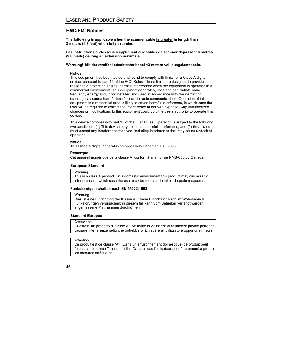 Metrologic Instruments MS9544 User Manual | Page 50 / 56