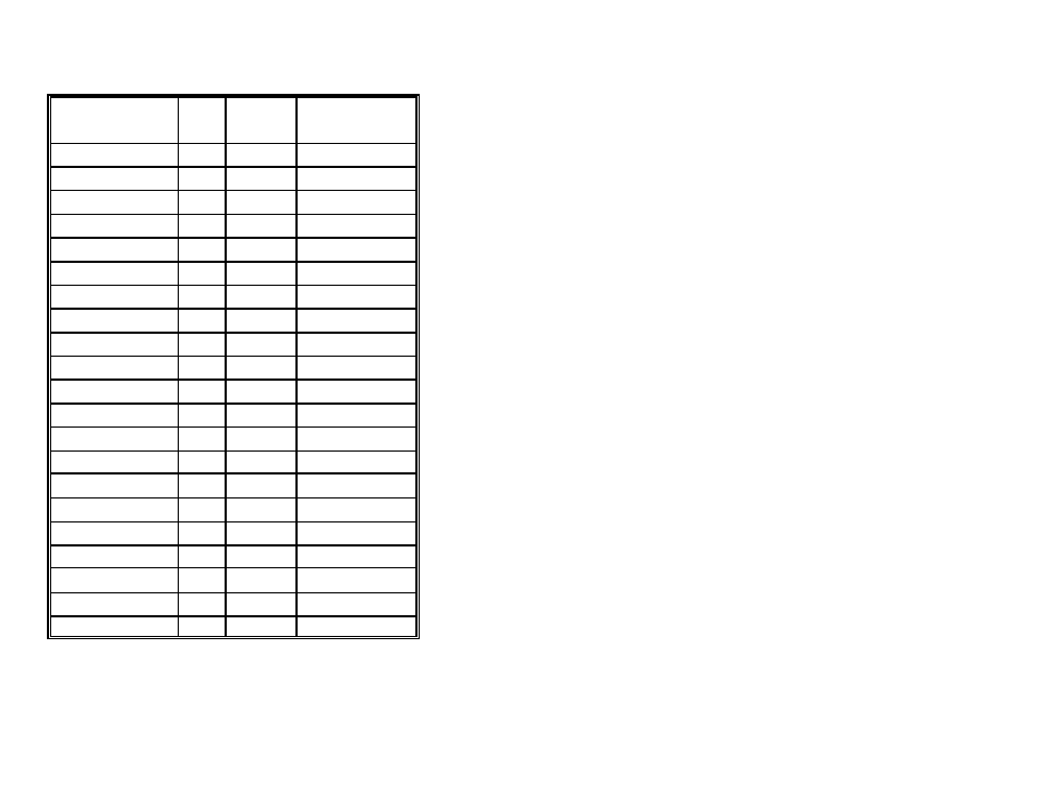 Pc extended key reference tables continued | Metrologic Instruments MS951 User Manual | Page 61 / 73