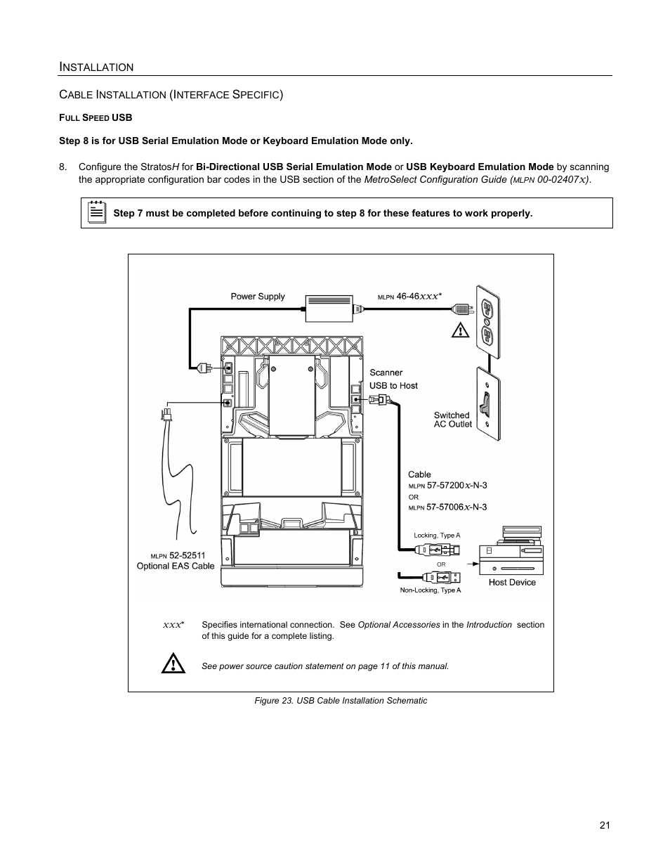 Metrologic Instruments StratosH MS2321 User Manual | Page 25 / 68