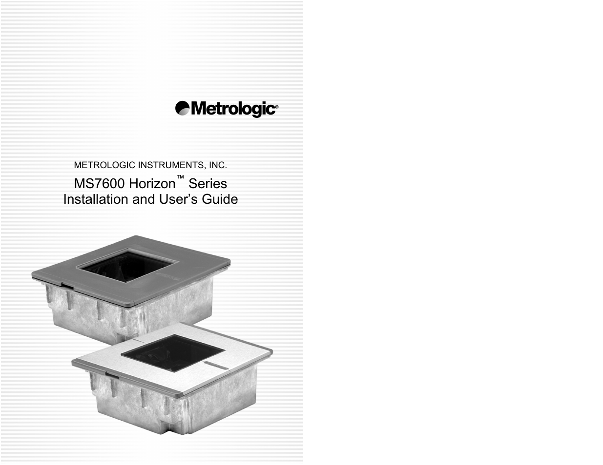 Metrologic Instruments MS7620 User Manual | 59 pages