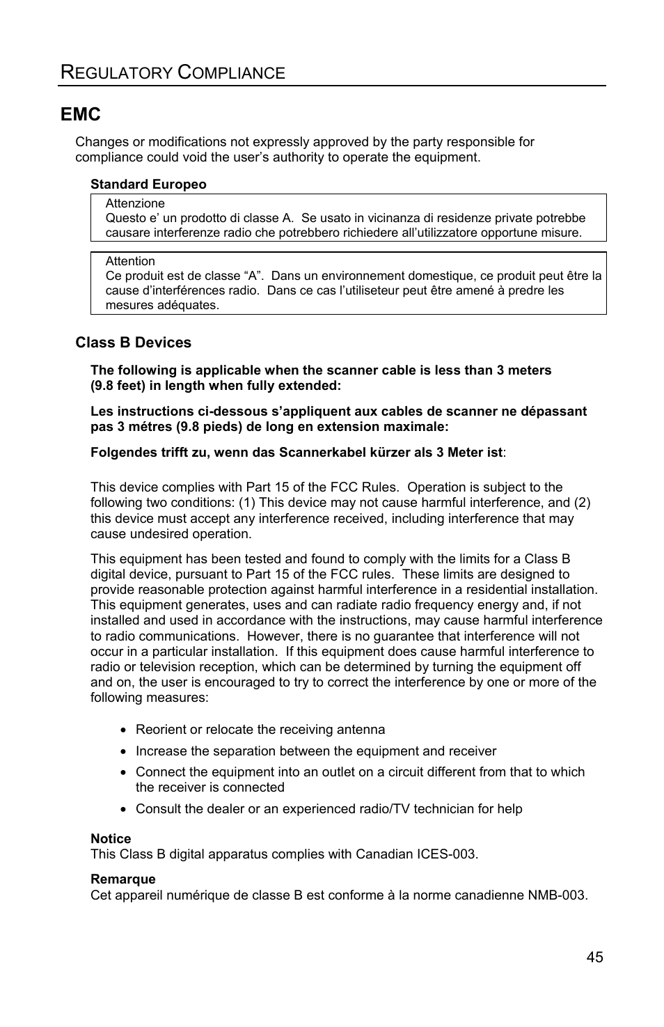 Metrologic Instruments IS3480 User Manual | Page 49 / 56